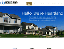 Tablet Screenshot of heartlandpm.com